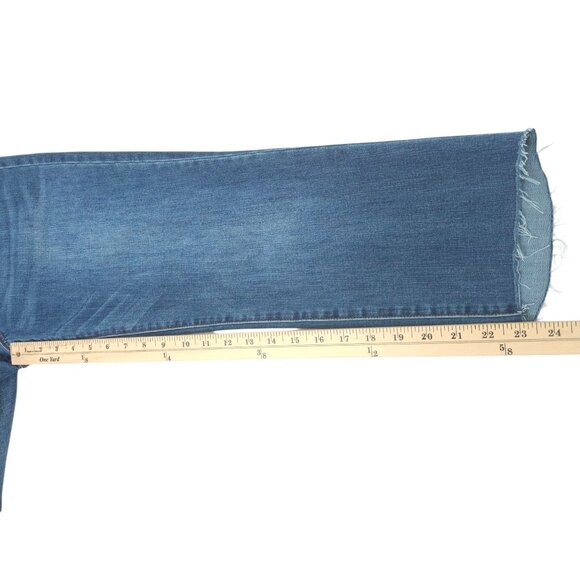 Kut From The Kloth Boyfriend Jeans Womens 6 Straight Mid Rise KP9065MA2 Denim - Picture 5 of 16